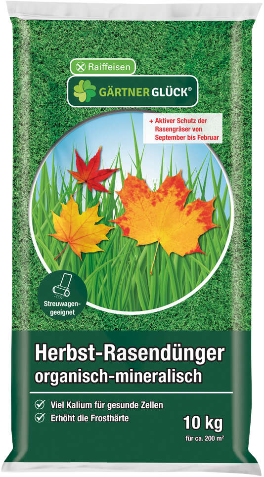 GÄRTNERGLÜCK Herbstrasendünger org/min